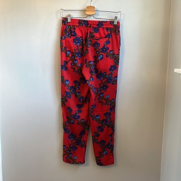 J. Crew Collection Drapey pull-on pant in lattice floral Size 2 - Picture 6 of 6